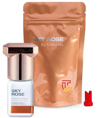 Sky Rose Eyelash Extension Glue - 5ml, Fast Drying 0.5s, 6-8 Weeks Retention
