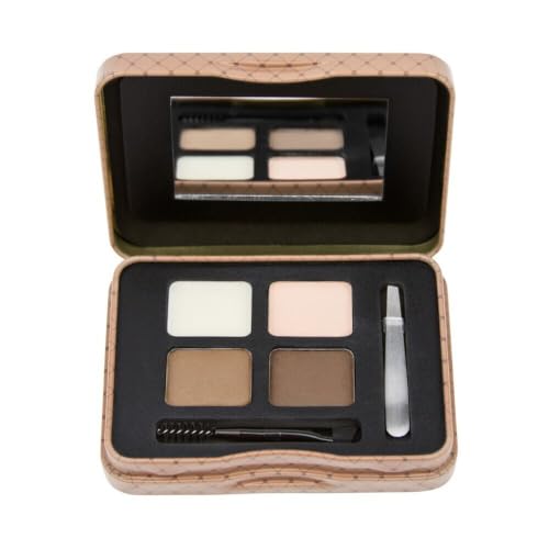 L.A. Girl Brow Kit Inspiring Light & Bright with Highlighter, Wax & Tools