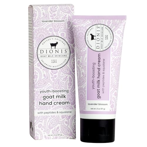 Dionis Goat Milk Youth Boosting Hand Cream - Lavender Blossom, 2 oz