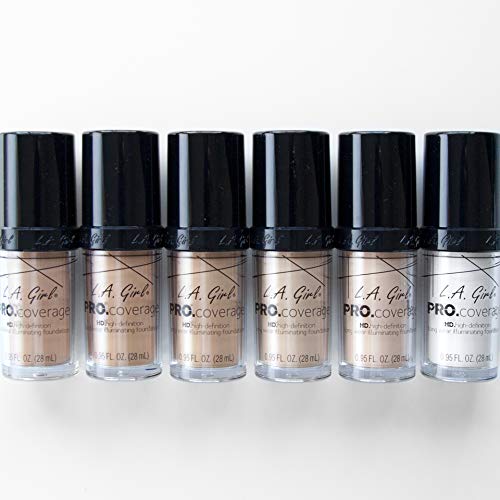 L.A. Girl Pro.Coverage Illuminating Foundation Mixer - White (Pack of 2)