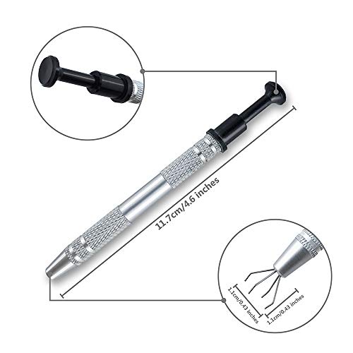 IQIANS 5 PCS Nail Art Claw Manicure Catcher & Pickup Tool for Nail & Electronics Precision
