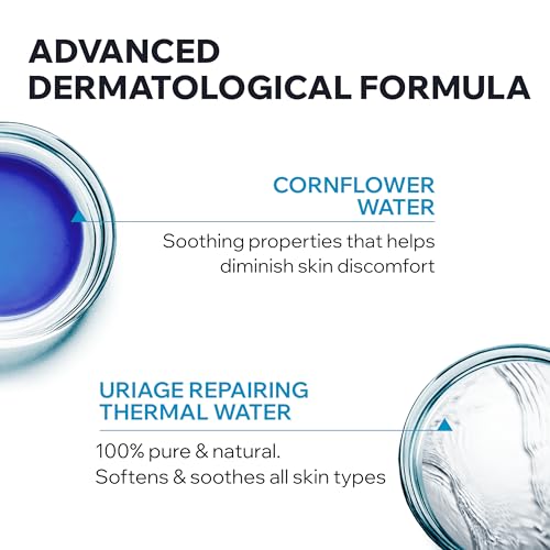 Uriage Waterproof Eye Make-Up Remover, Bi-Phase Formula for Sensitive Eyes