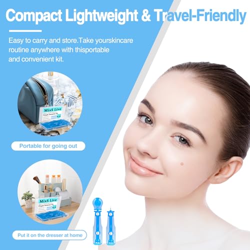 Sterile Pimple Needle Kit - 80 Ultra-Fine Acne Needles & 108 Stickers