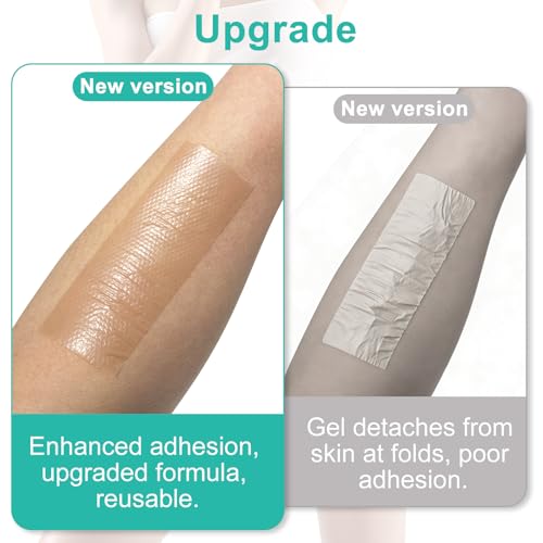 GEAUPASE Silicone Scar Sheets - Reusable 1.6” x 120” Roll for All Scars