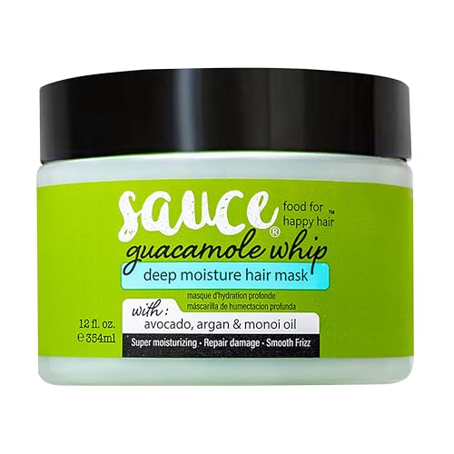 SAUCE Deep Conditioning Hair Mask with Avocado & Honey - 12 Fl Oz
