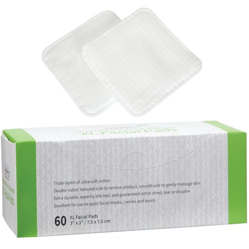 ForPro Premium XL Facial Pads 60-Count - Ultra Soft Makeup Remover