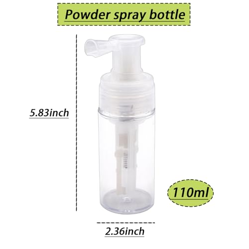 110ml Portable Leakproof Travel Spray Bottle for Cosmetics & Powder