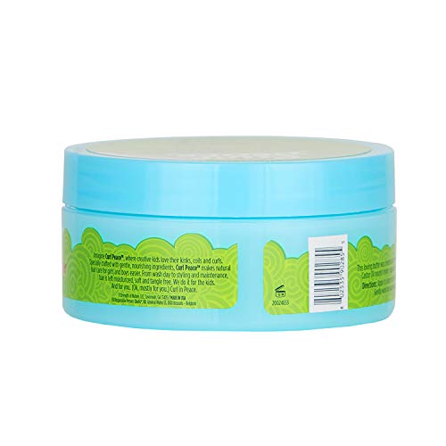 Just For Me Curl Peace Nourishing Hair & Scalp Butter 4 oz Pack of 3 - Hydrates & Strengthens Natural Hair