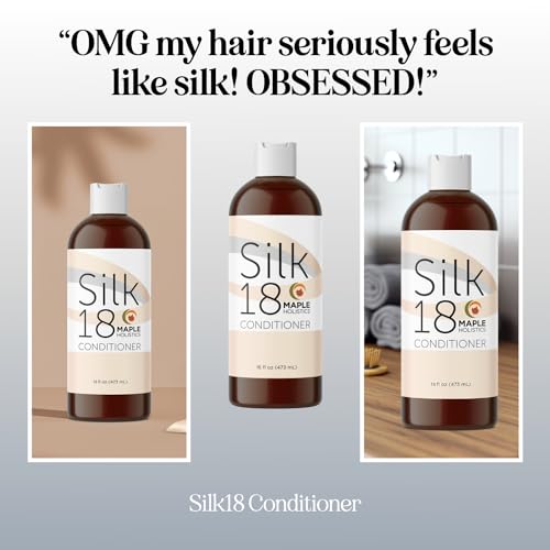 Moisturizing Hair Conditioner for Dry Damaged Hair - Rinse Out Vanilla, 16 Fl Oz