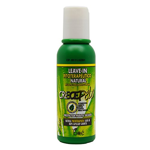 BOÉ Natural Leave-in Crecepelo Fitoterapeutico, 4 Oz