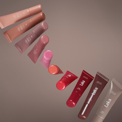 Laka Fruity Lip Glotioner #700 Glowy - High Shine Lip Gloss with Jelly Tip