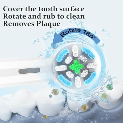 12-Pack Replacement Brush Heads for Oral-B iO Series Electric Toothbrushes