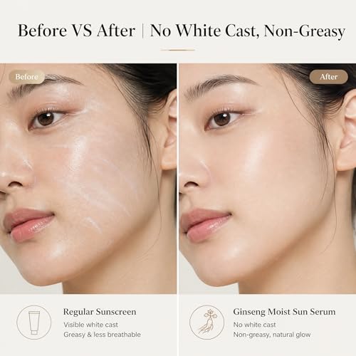Clear Face Sunscreen SPF 50 - Travel Size Non-Greasy Serum (1 Pack)
