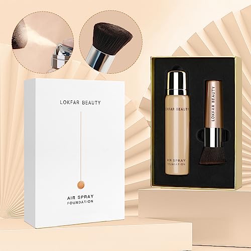 LOKFAR AirBrush Foundation Spray #04 Buff Beige - Full Coverage