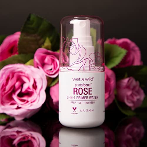 Wet n Wild Photo Focus Primer Water - Rose Addiction, 1.52 oz