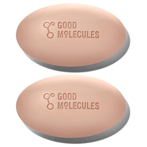 Good Molecules Clarify and Cleanse Bar Soap - Salicylic Acid, Pack of 2
