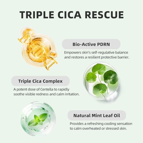 LOVAYON PDRN Salmon DNA Cica Soothing Serum - Hydrating Facial Care 1.01 fl oz