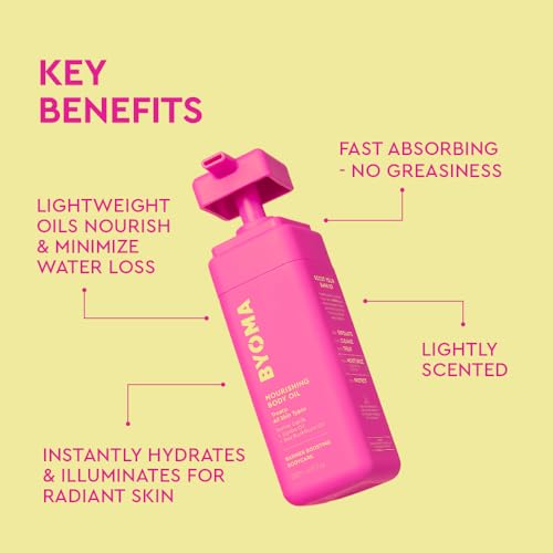 BYOMA Nourishing Body Oil with Barrier Lipids, Jojoba & Seabuckthorn