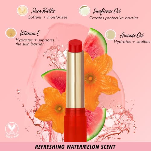 L.A. Girl Sheer Tint Lip Balm - Hydrating Peach Tint GLC604