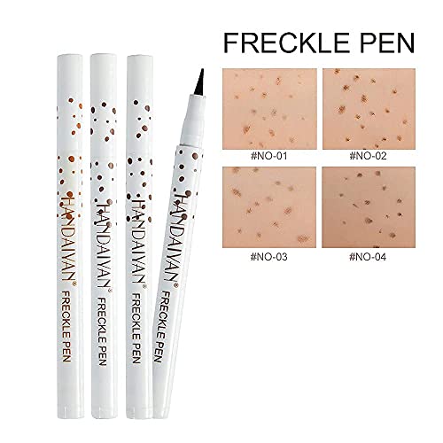 Freckle Pen 2 Pack - Natural Waterproof Makeup in Chestnut & Dark Brown - Equusecured