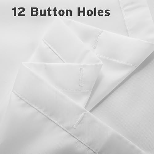 Titanker Waterproof Shower Curtain Liner 72x80 Inches - White