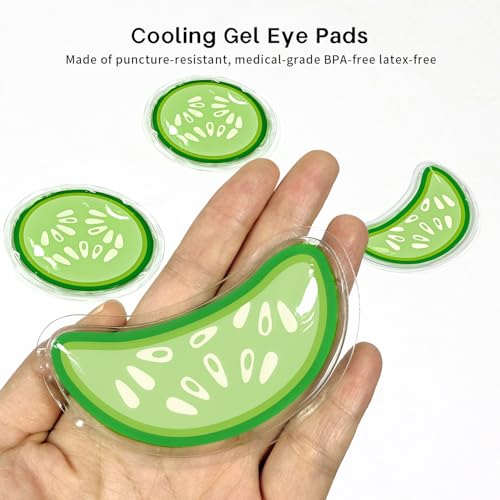 Reusable Gel Eye Pack Set | Cooling Eye Pads & Patches for Relief