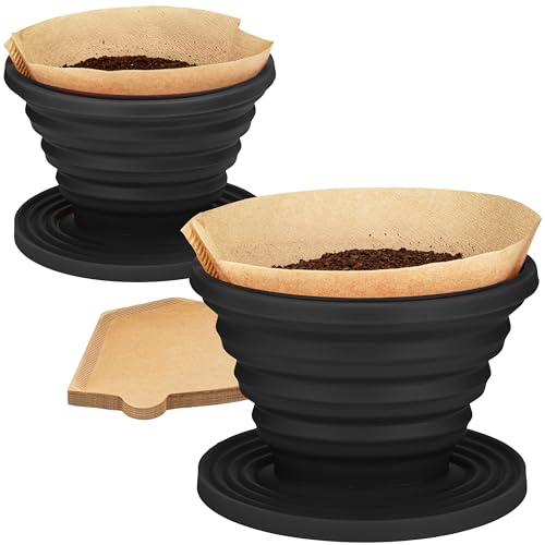 COLETTI Sierra Collapsible Camping Coffee Dripper with Filters