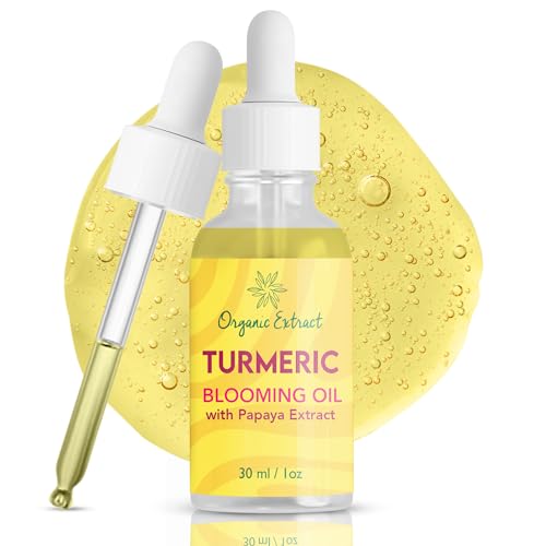 Organic Turmeric Brightening Oil for Face & Body - Dark Spot Corrector 30ml