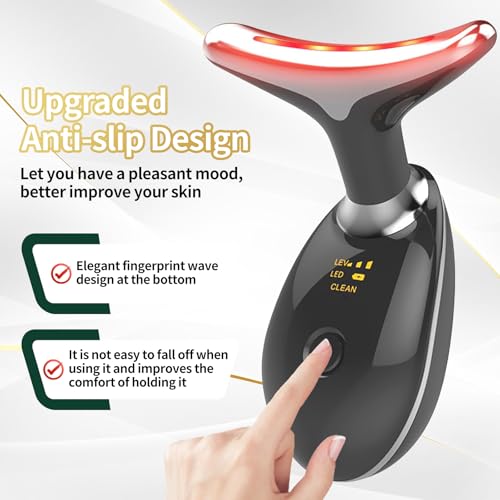 Lyndops 7 Color Portable Face Massager - LED Thermal Vibration Tool