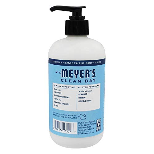 Mrs. Meyer's Rainwater Hand Lotion, 12 fl oz Moisturizing Cream