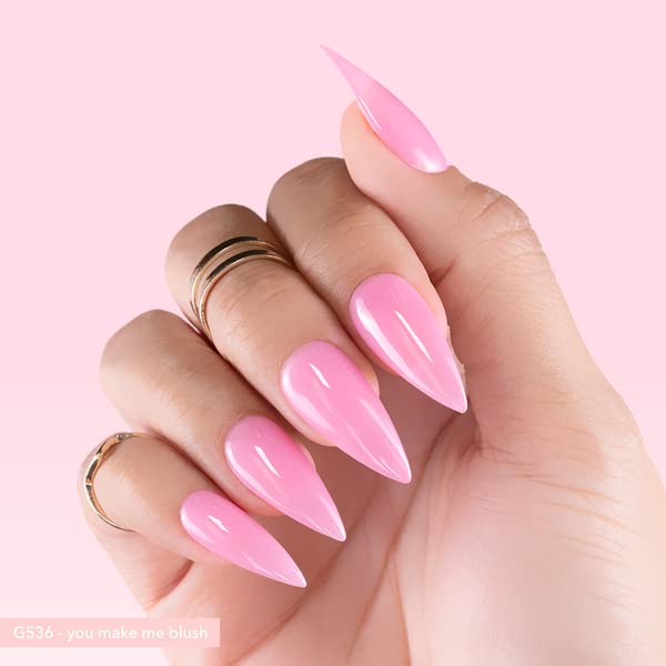 Kiara Sky Gelly Tips Refill Packs - Stiletto Soft Gel Tips Sizes 3, 4, 5