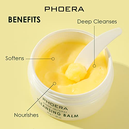 Phoera Makeup Remover Cleansing Balm with Sweet Orange Oil - 45g