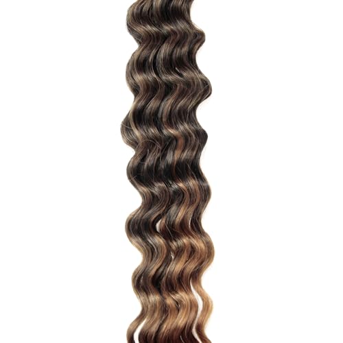 YXCHERISHAIR Boho Curly Braiding Hair 22in Pack of 2, 1B/27 – 2 Bundles