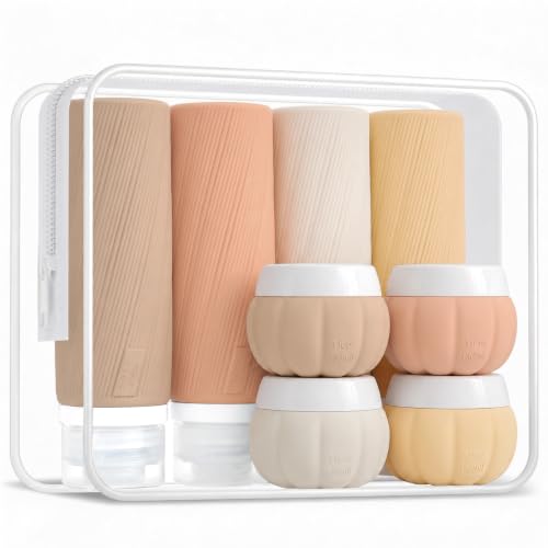 Redfly 13-Piece TSA-Approved Leak-Proof Travel Bottle Set for Toiletries