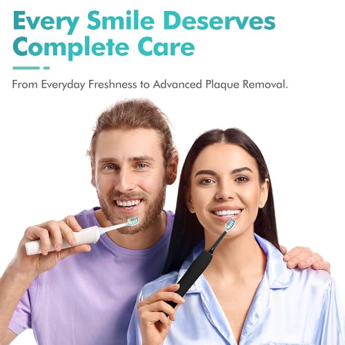 Keosaa Replacement Toothbrush Heads for Philips Sonicare, 6 Pack, Mint Green
