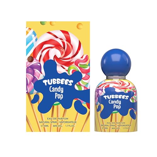 Grandeur Tubbees Candy Pop Eau de Parfum - Sweet Fruity Fragrance, 1.7 Oz