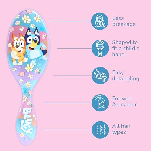 Wet Brush Kids Midi Detangler - Limited Edition Bluey & Bingo