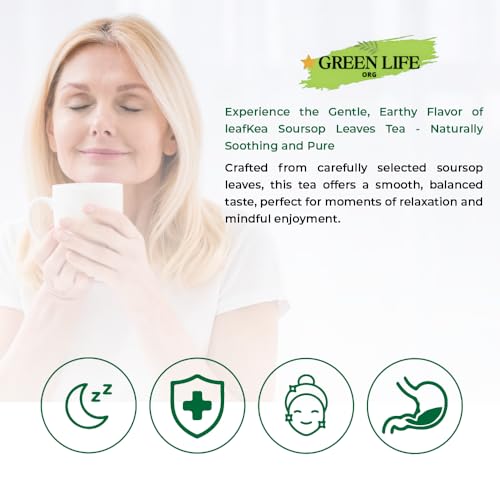 Organic Soursop Leaves - 100% Sun-Dried Herbal Tea | 4 oz