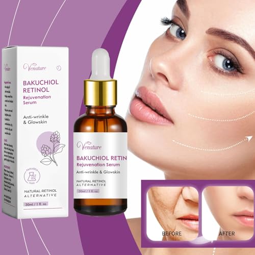 Venature Bakuchiol Retinol Rejuvenation Serum for Wrinkles & Fine Lines