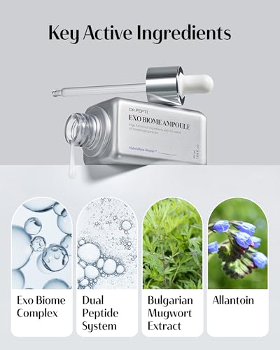 DR.PEPTI Exo Biome Ferment Ampoule - 50mL Daily Face Serum with Peptides