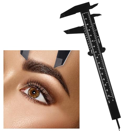 Frienda Eyebrow Measuring Ruler Set - 5 Mini Calipers for Tattoo Artists