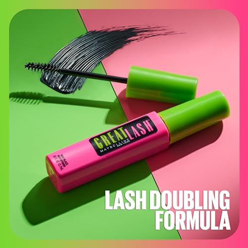 Maybelline Great Lash Washable Mascara, Very Black - 2 Pack