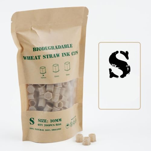 DGT Biodegradable Tattoo Ink Cups - Small Eco-Friendly Caps