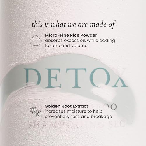 Drybar Detox Dry Shampoo Spray - Original Max Refresh 1.4oz, Absorbs Oil & Adds Volume