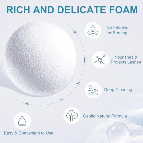 Eyelash Extension Cleanser Foaming Shampoo 6.76 fl. oz - Oil & Sulfate Free