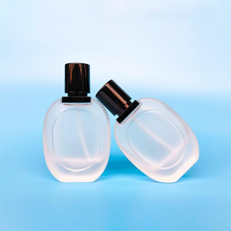 Frosted 30ml Refillable Perfume Bottle Set - 8PCS Travel Atomizer
