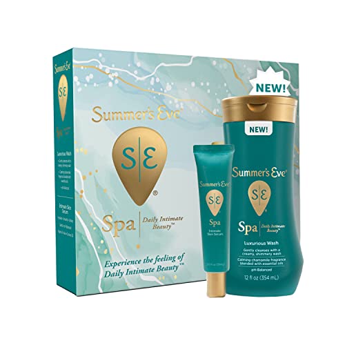 Summer's Eve Spa Gift Set - Feminine Wash & Hydrating Serum