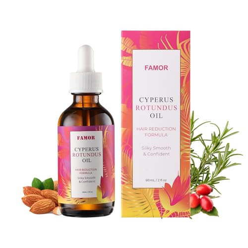 Cyperus Rotundus Oil 60ml - Natural Hair Regrowth Inhibitor for All Skin Types
