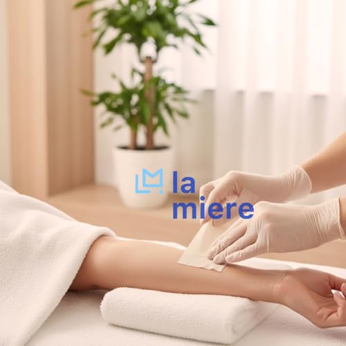 3” W x 100 Yds Natural Tear-Resistant Muslin Epilating Roll for Waxing - LA MIERE