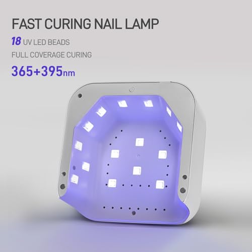 GAOY Professional UV LED Nail Lamp with Infrared Sensor and 3 Timers